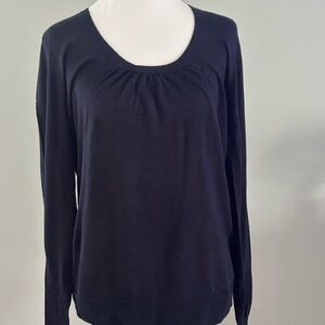 The Limited Black Long Sleeve Blouse